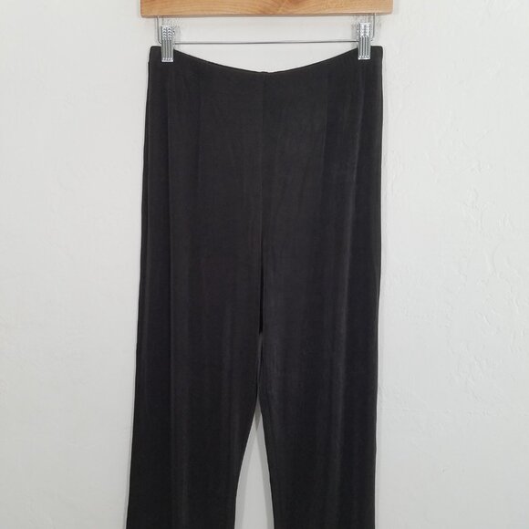 Travelers by Chico's Pull-On Stretch Pants Brown Size 1 SHORT - Picture 2 of 5